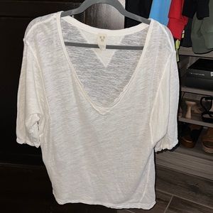 We The Free cream shirt